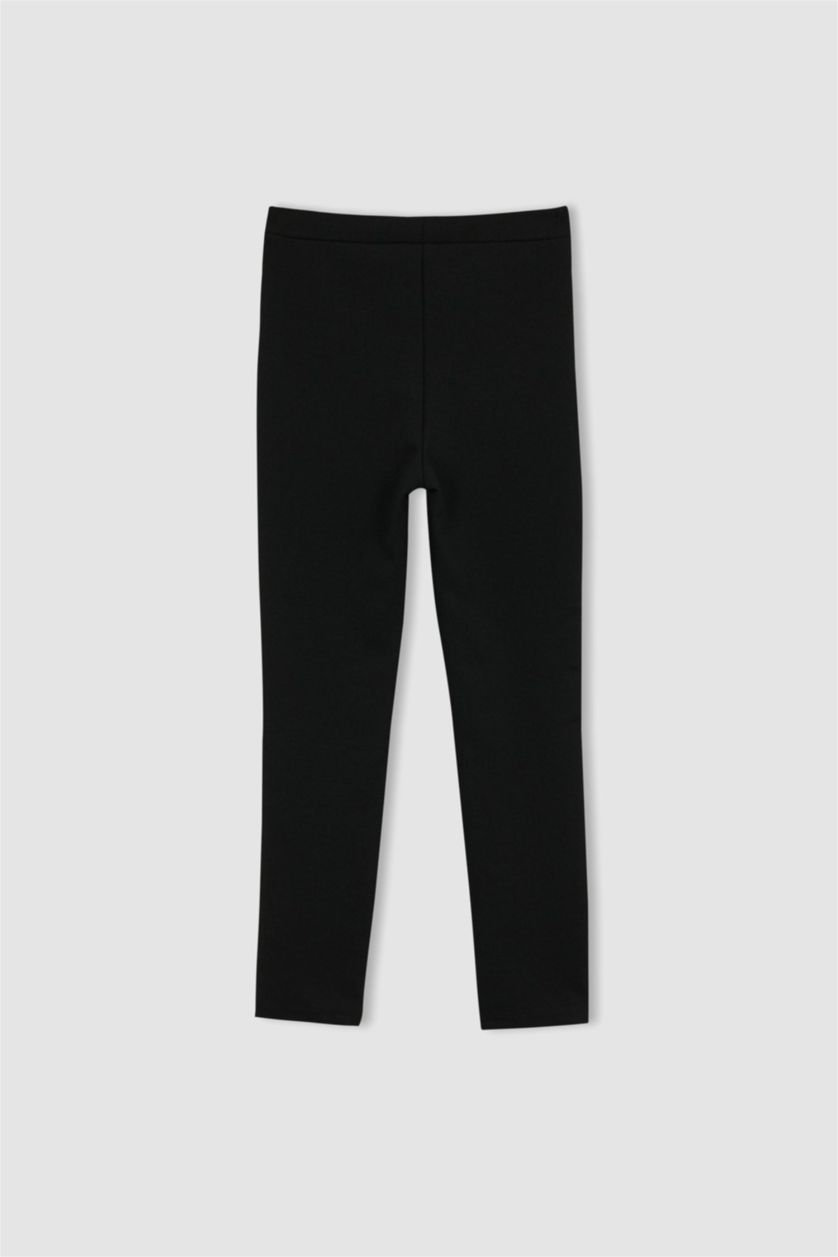 FILLES Noir Collants Longs Pour Filles