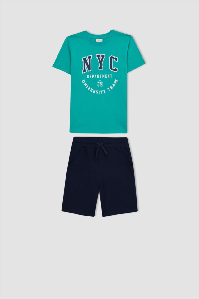 أولاد Parlak Yeşiil طقم ولادي - قطعتين