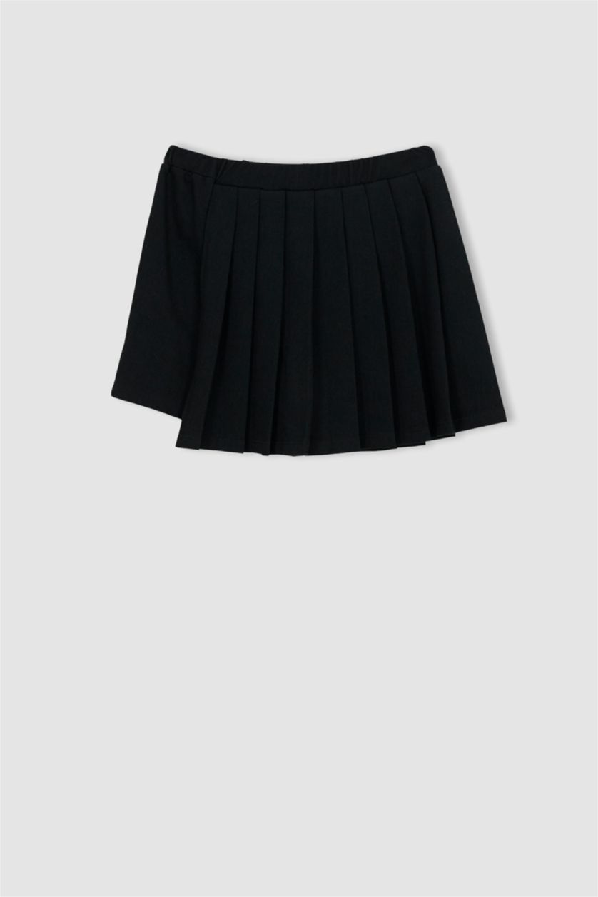 GIRLS & TEENS Black Girl Pleated Skirt