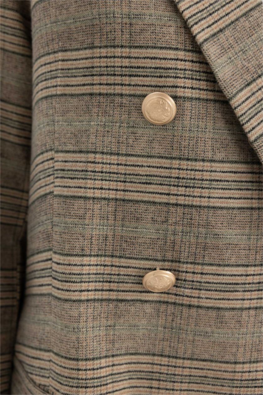 حريمي بيج بليزر اوفر سايز قصة واسعة بطبعة قلب