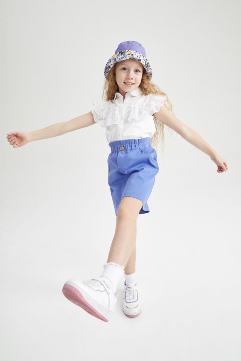 بنات بنفسجي تنورة بناتي جبردين