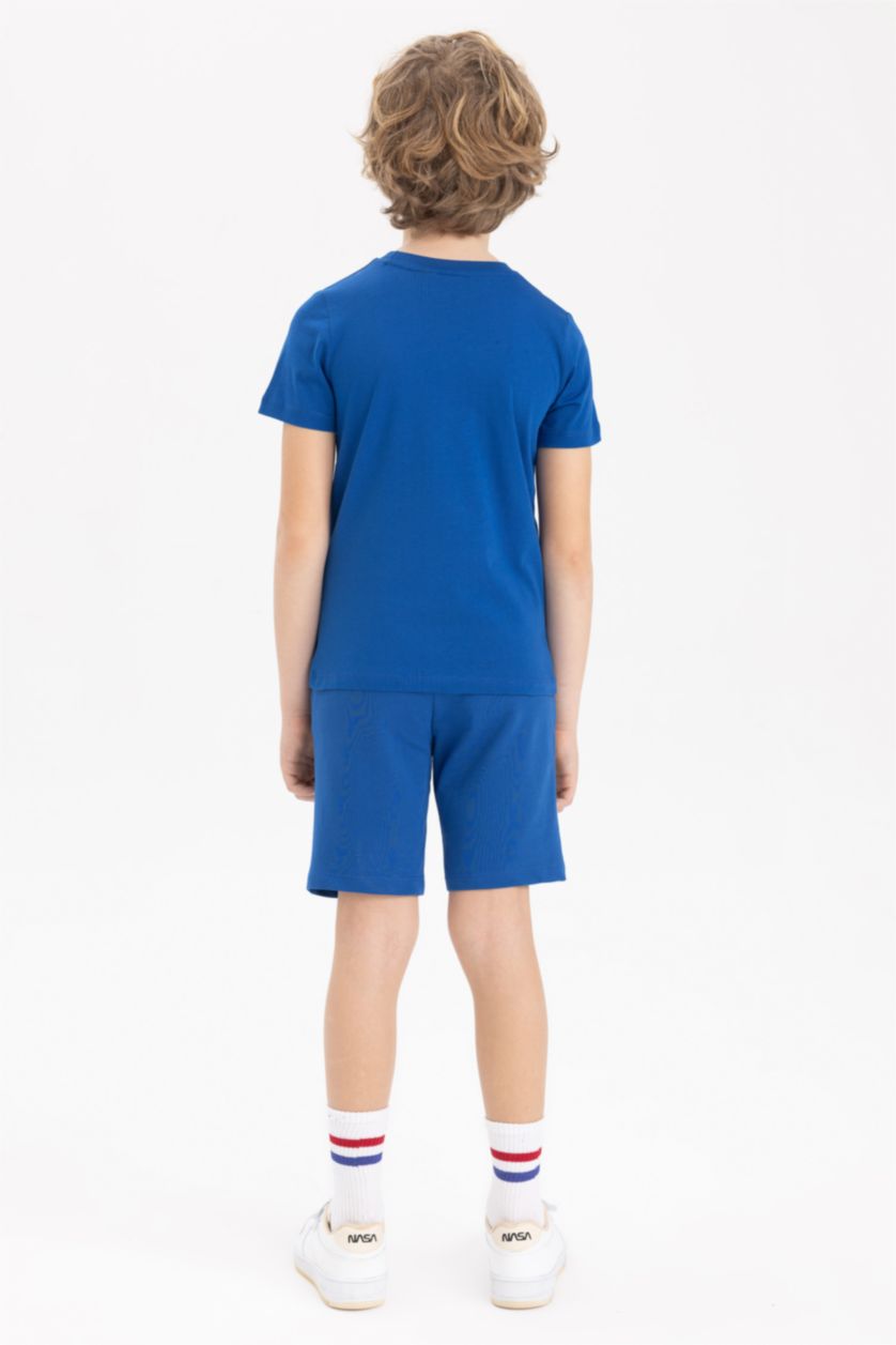 BOYS & TEENS Dark Blue Boy Marvel Spiderman Licensed 2-Piece Set