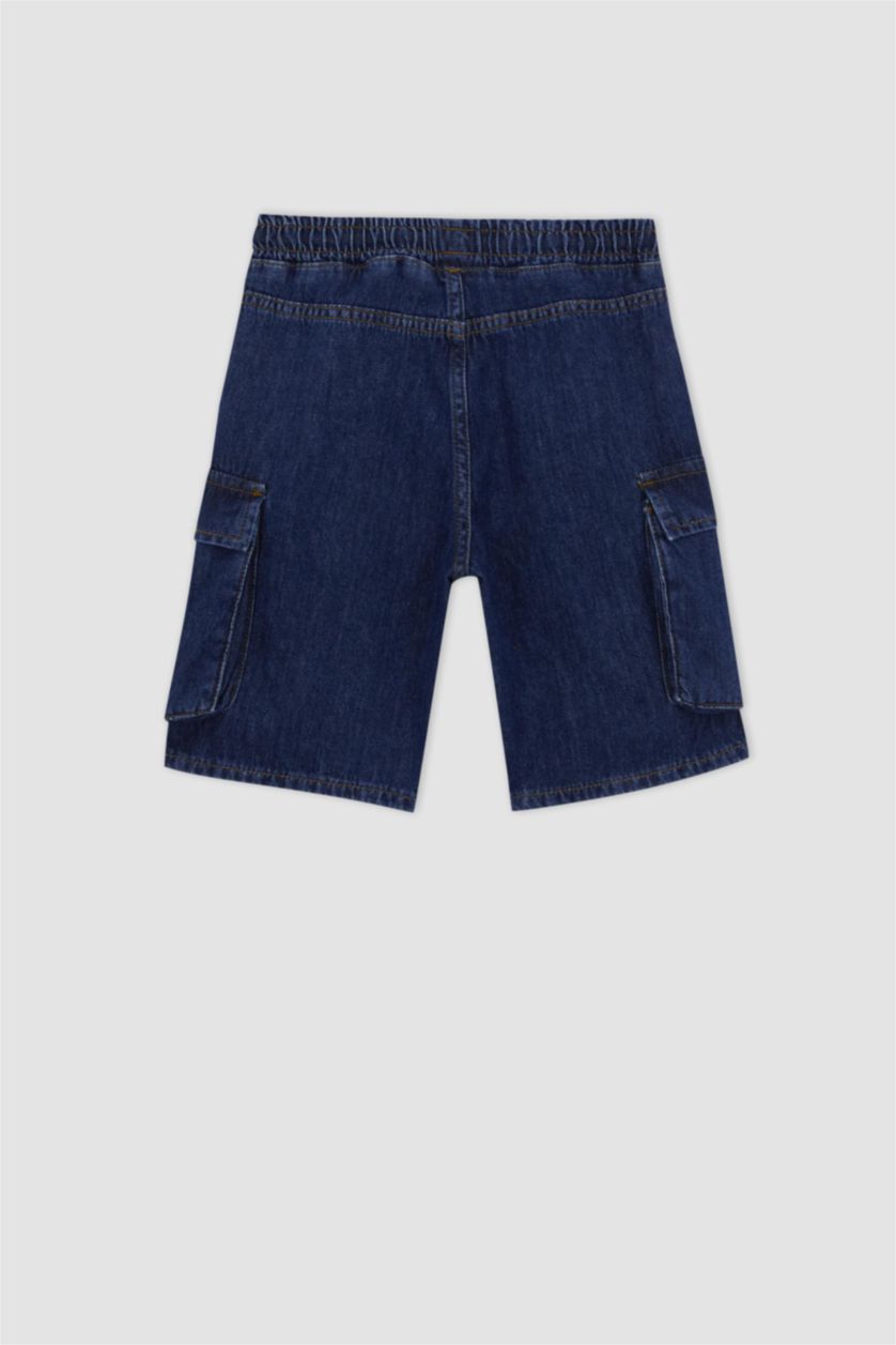 أولاد أزرق شورت كابري كارجو