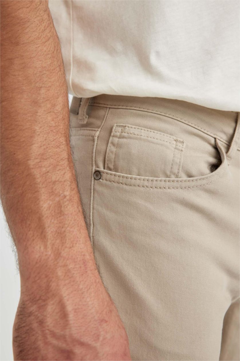 رجال بيج بنطلون تشينو قصة ضيقة