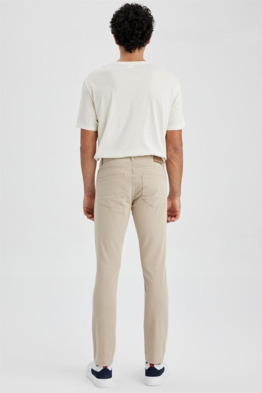 رجال بيج بنطلون تشينو قصة ضيقة