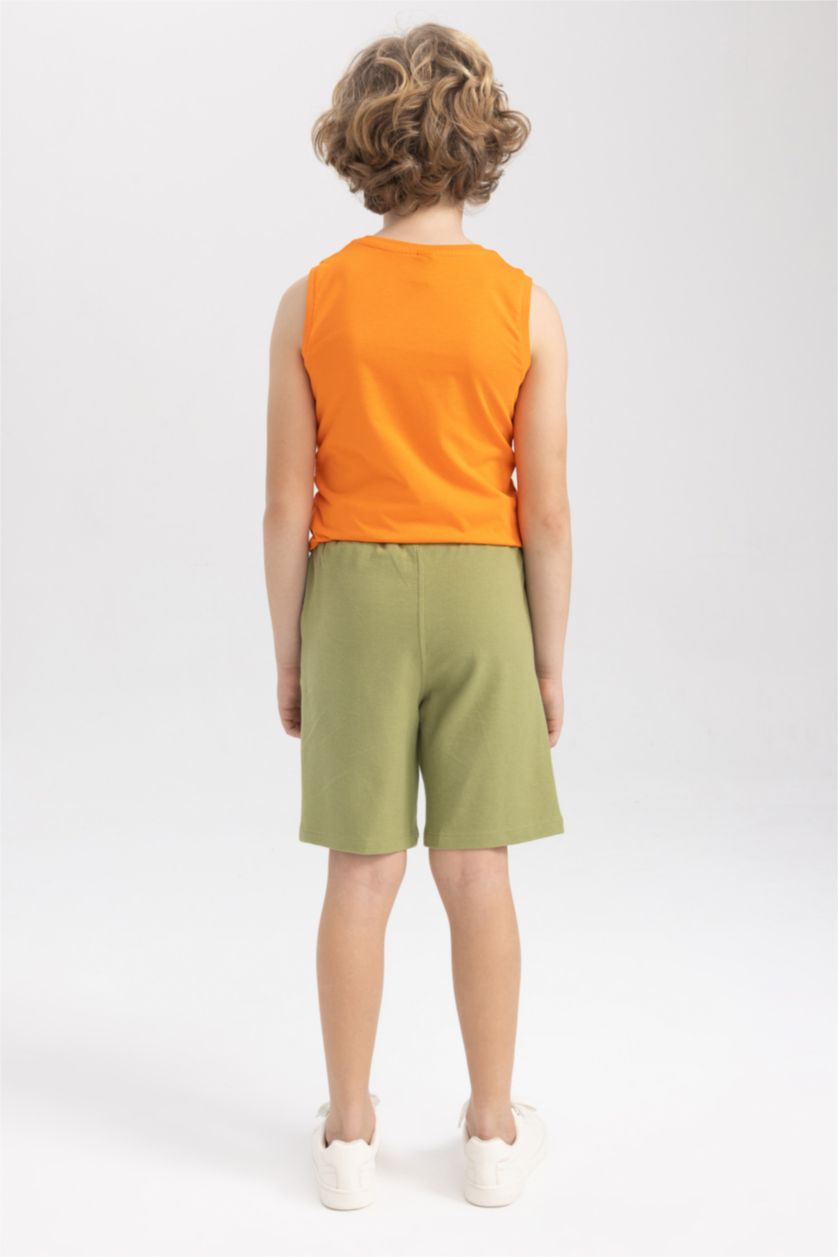 أولادي أخضر شورت اولادي بيزك قصة عادية