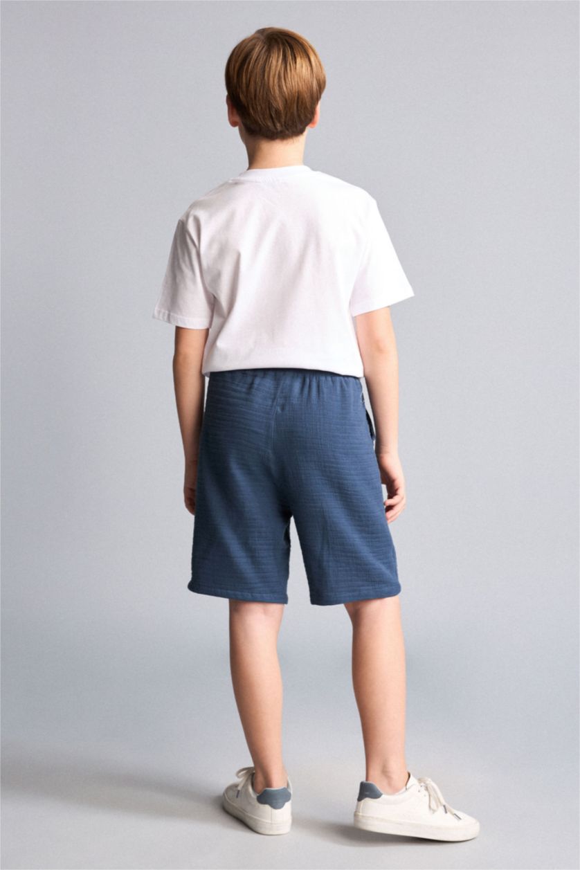BOYS & TEENS Indigo Boy Regular Fit Shorts
