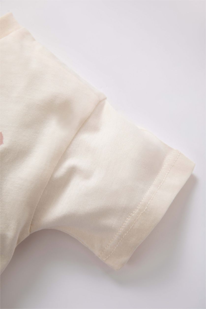 مولود ذكر بيج فاتح طقم اولادي شورت وتي شيرت - قطعتين