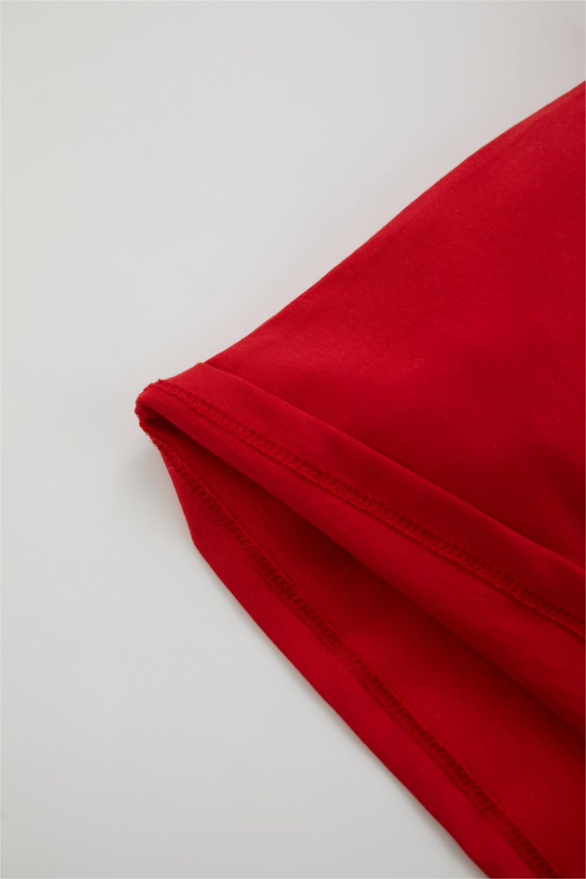 Малыши мальчики Красный Комплект из 2-х вещей с принтом для малышей мальчиков