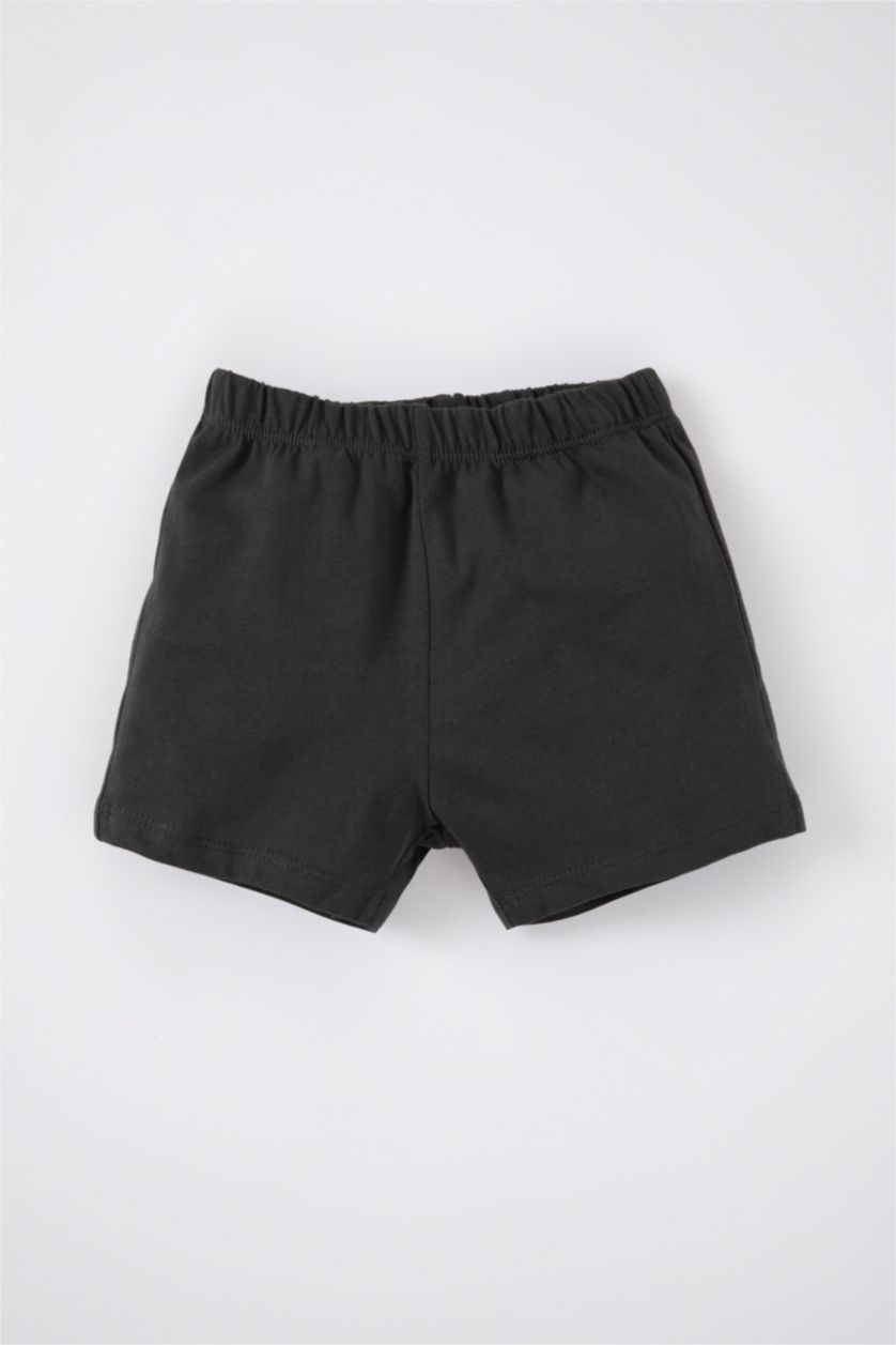 مولود ذكر أكوا طقم ولادي بطباعة الحيوانات - قطعتين