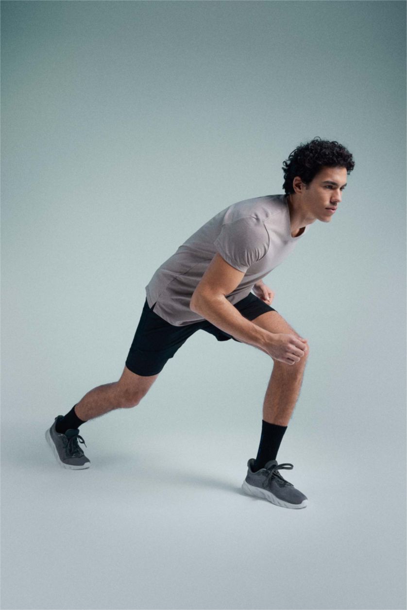 رجالي فيزوني Slim Fit Short Sleeve T-Shirt