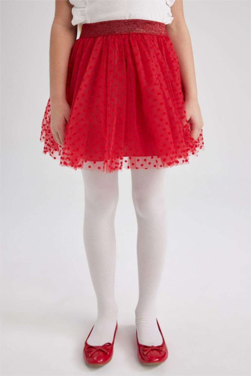 GIRLS & TEENS Red Girl Tulle Skirt