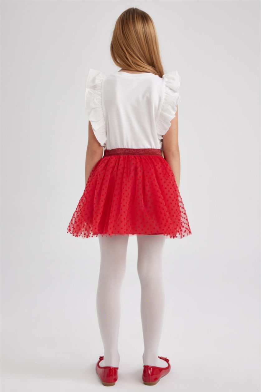 GIRLS & TEENS Red Girl Tulle Skirt