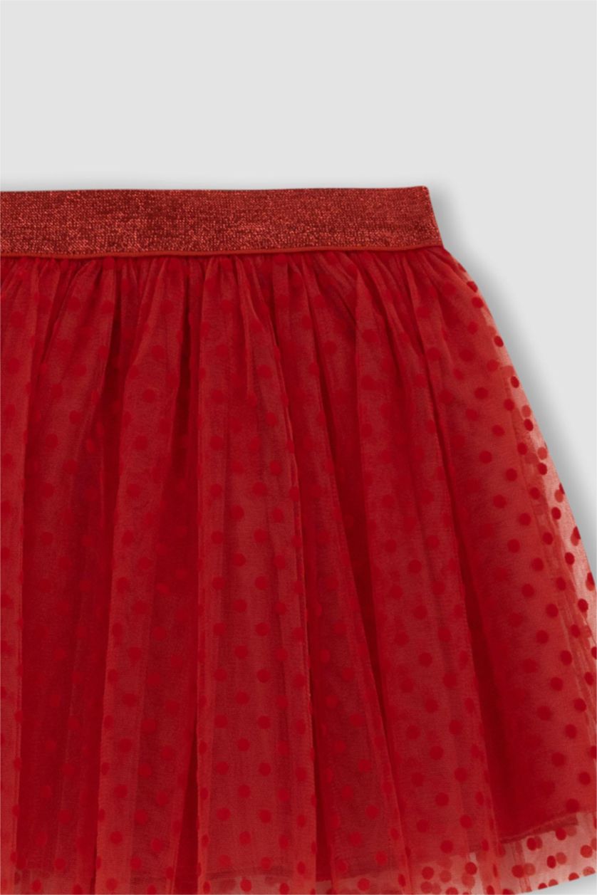 GIRLS & TEENS Red Girl Tulle Skirt
