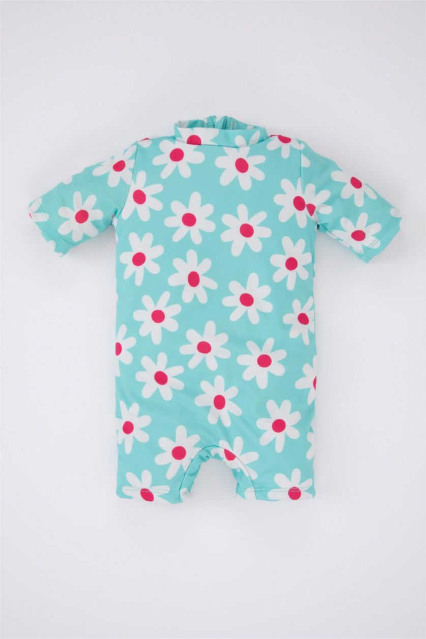 BÉBÉ FILLE Turquoise Maillot De Bain Fruit
