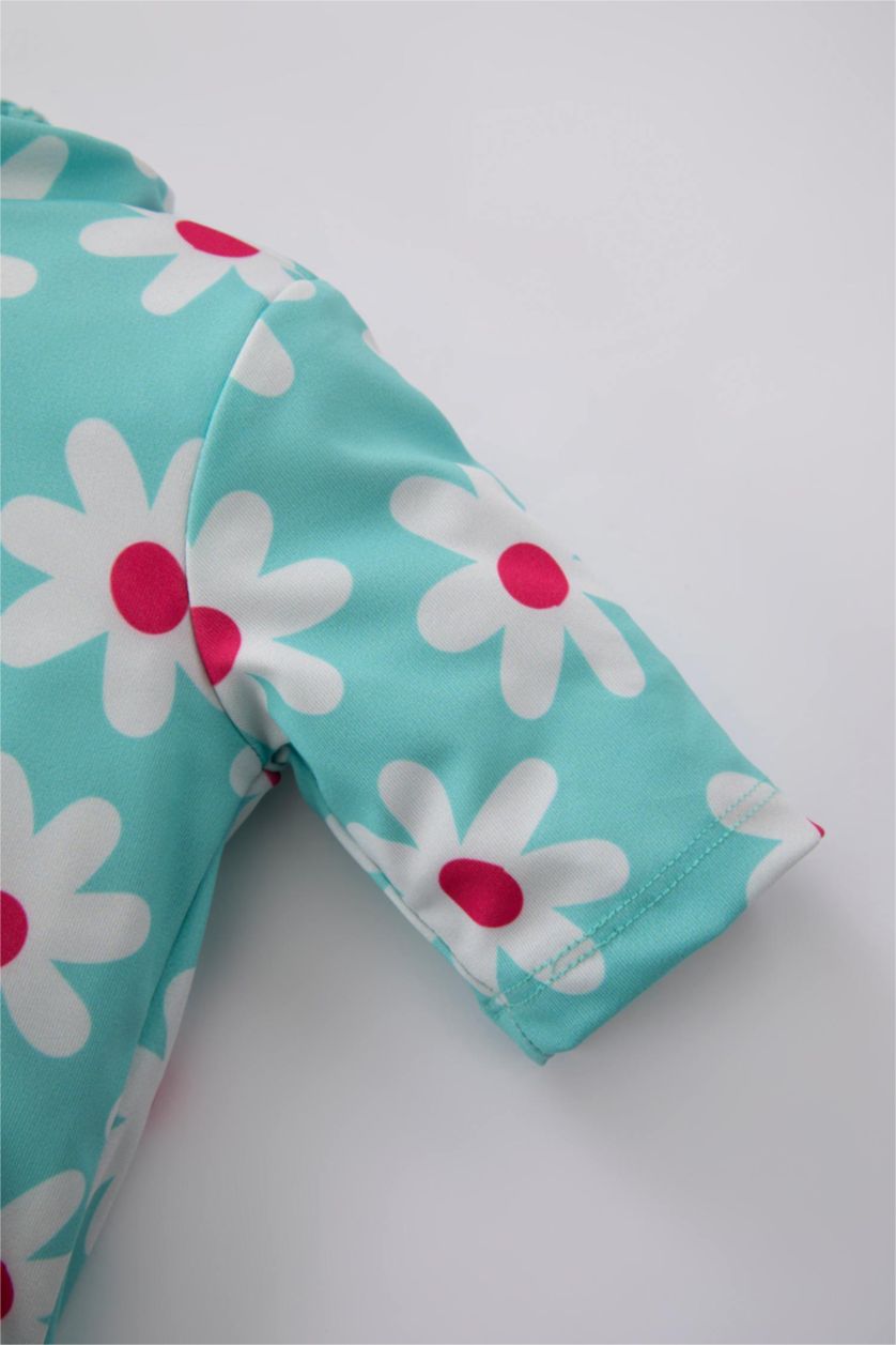 BÉBÉ FILLE Turquoise Maillot De Bain Fruit