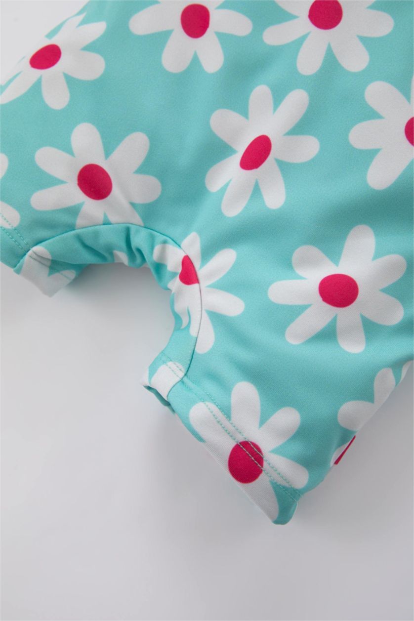 BÉBÉ FILLE Turquoise Maillot De Bain Fruit