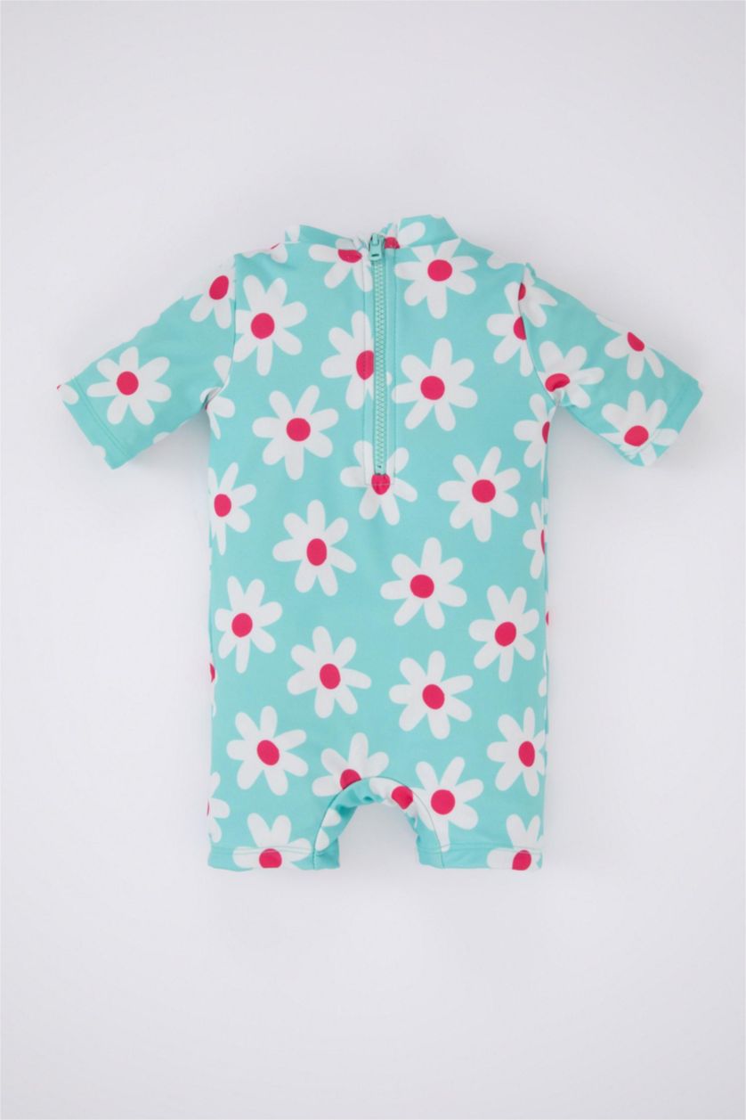 BÉBÉ FILLE Turquoise Maillot De Bain Fruit