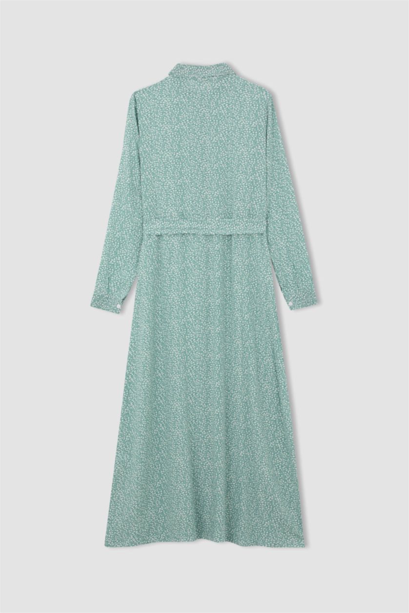 Women Mint Melange Dress
