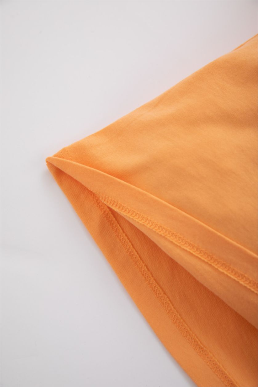 Малыши мальчики Лососевый Футболка стандартного кроя для малышей мальчиков