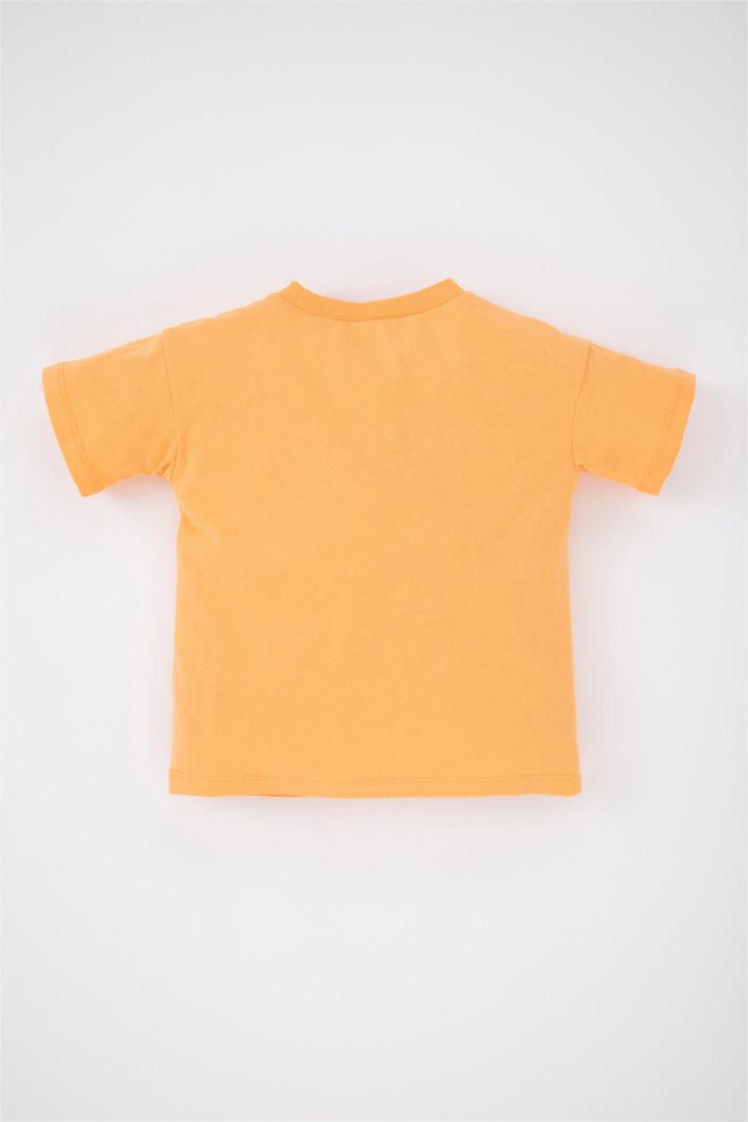 Малыши мальчики Лососевый Футболка стандартного кроя для малышей мальчиков