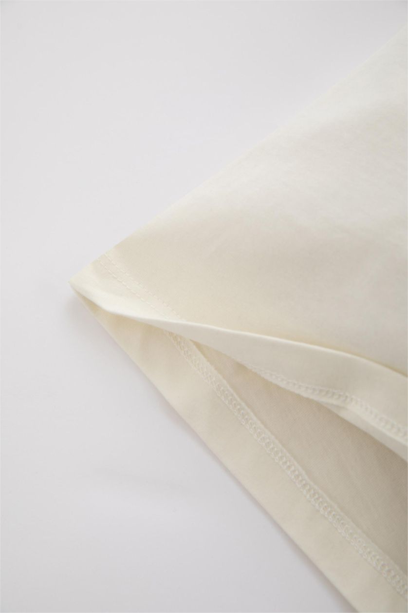 BÉBÉ GARÇON Écru T-Shirt à Manches Courtes à Motif Fruits Coupe régulière pour Bébé garçon