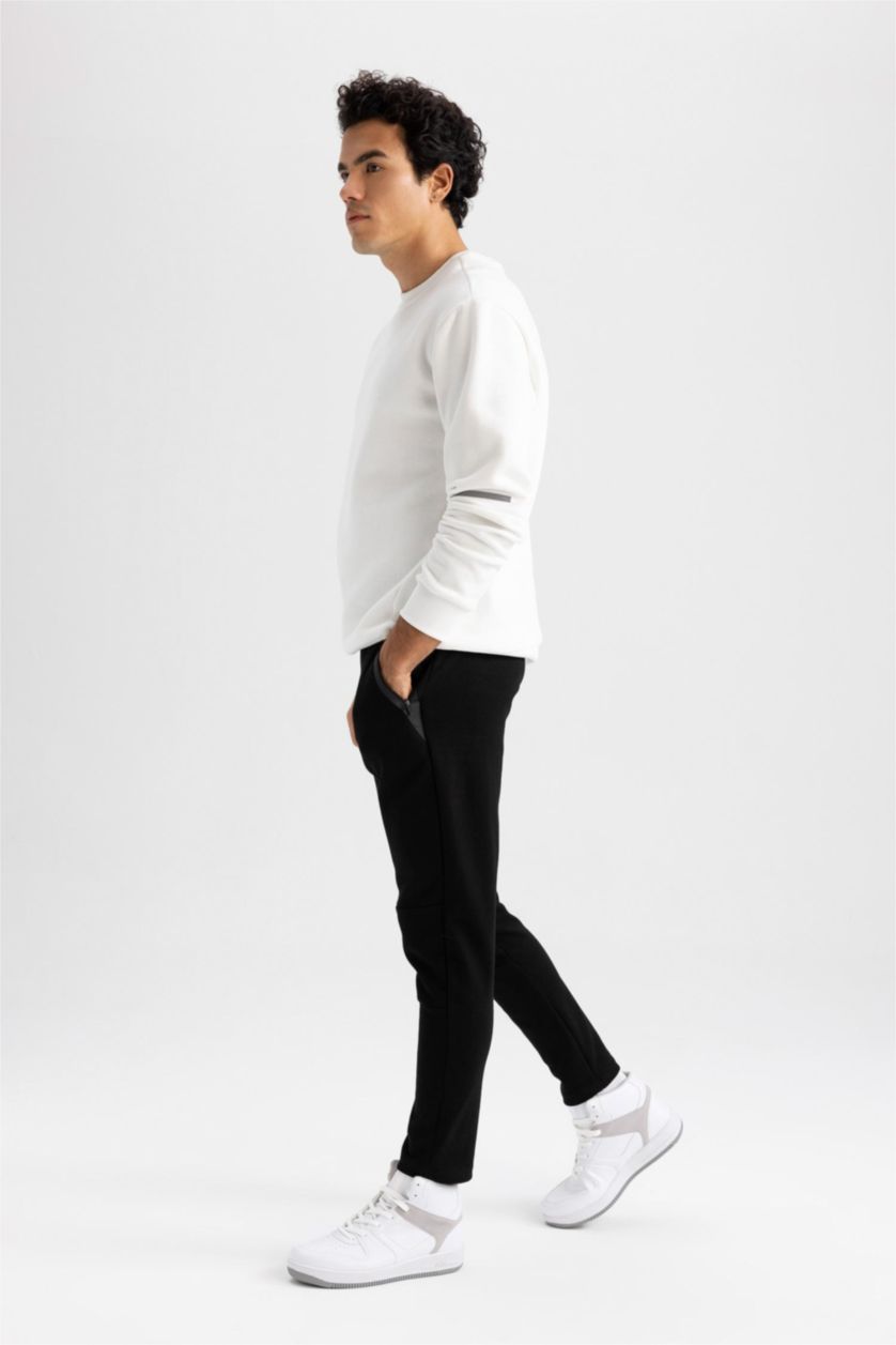 MAN Black Defacto Fit Slim Fit Jogger