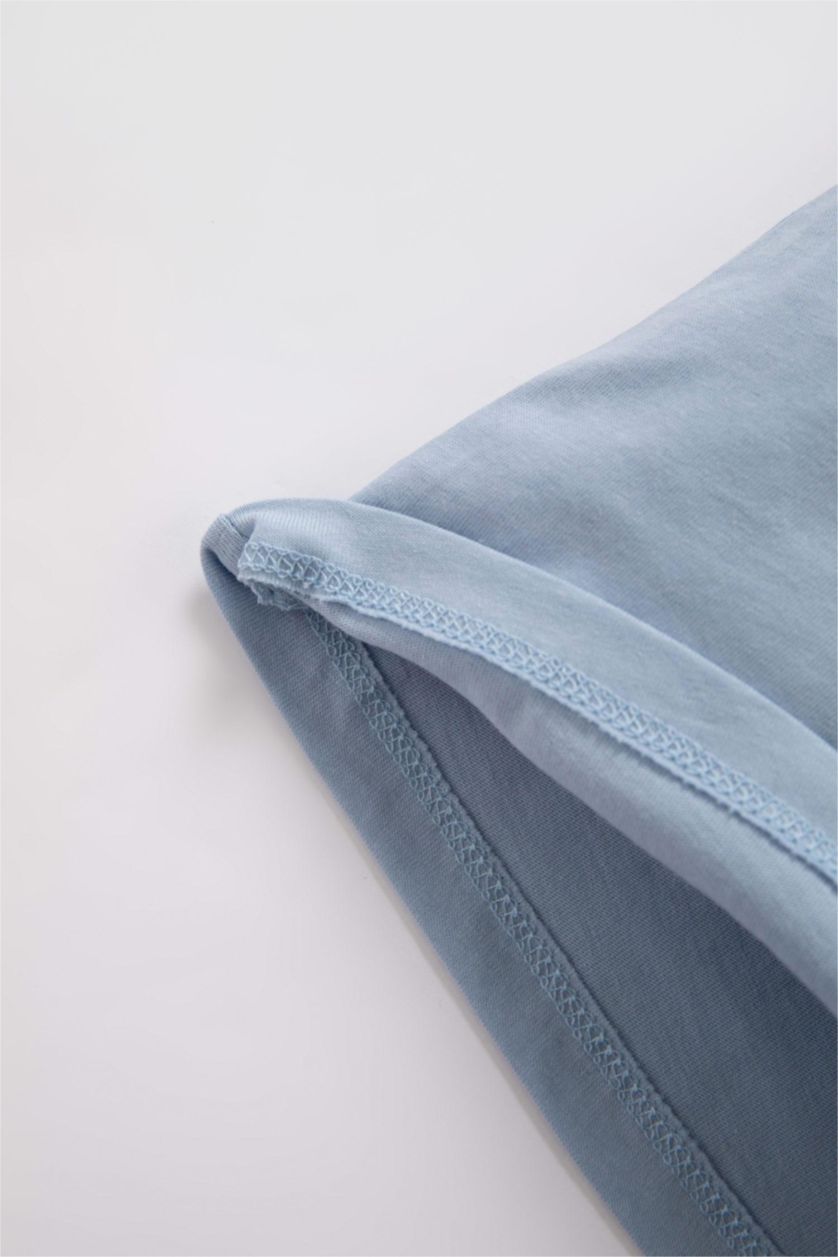 BABY BOY Blue Baby Boy Printed Singlet