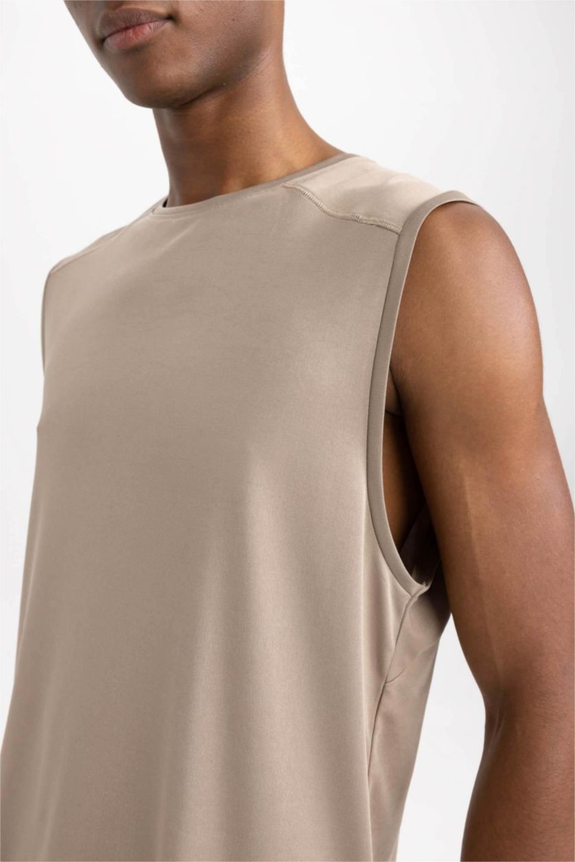 MAN Vison DeFactoFit Regular Fit Crew Neck Sports T-Shirt