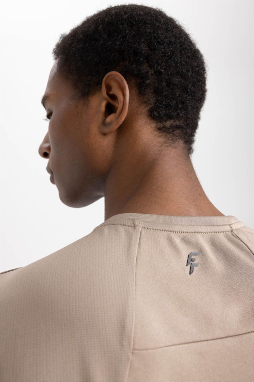 MAN Vison DeFactoFit Regular Fit Crew Neck Sports T-Shirt