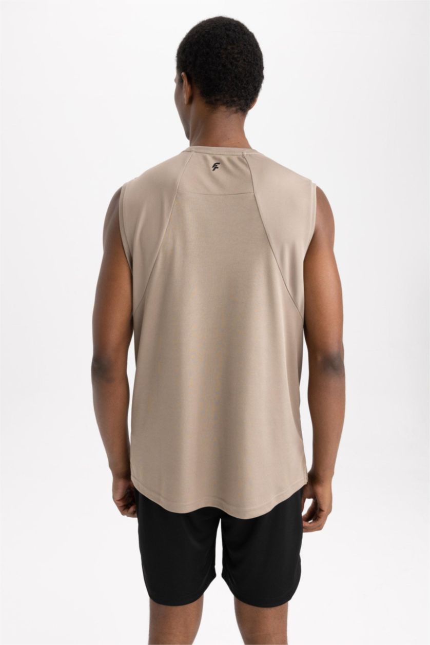 MAN Vison DeFactoFit Regular Fit Crew Neck Sports T-Shirt