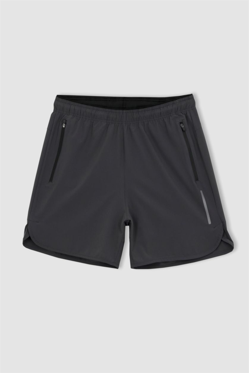 MAN Anthracite Standard Fit Sportsman Woven Shorts