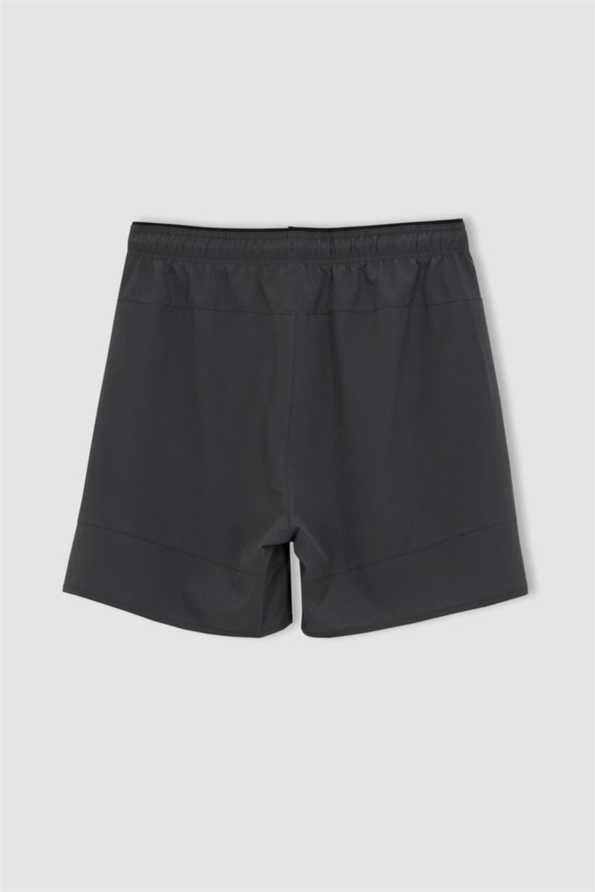 MAN Anthracite Standard Fit Sportsman Woven Shorts