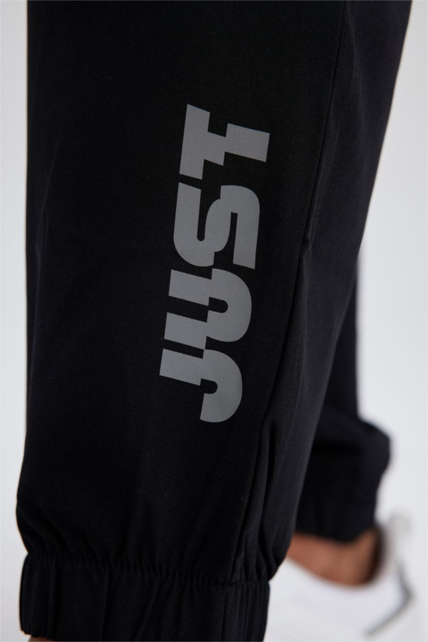 رجال أسود بنطلون بجامة رياضي سليم فيت من DeFactoFit