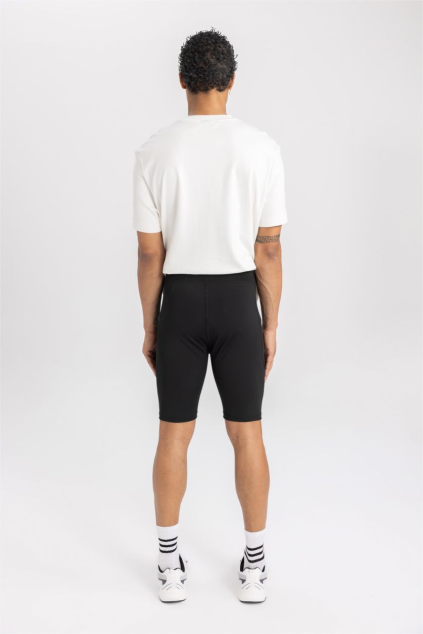 رجالي أسود ليجن رياضي سليم فيت من DeFactoFit