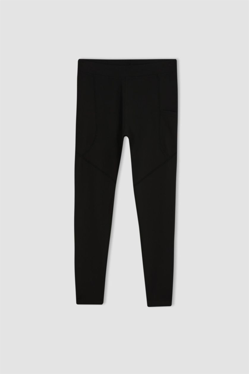 رجال أسود ستريج رياضي سليم فيت