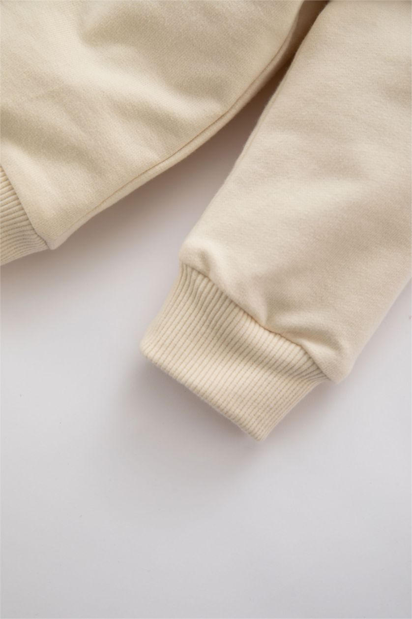 BABY BOY Sand Baby Boy Regular Fit Sweatshirt