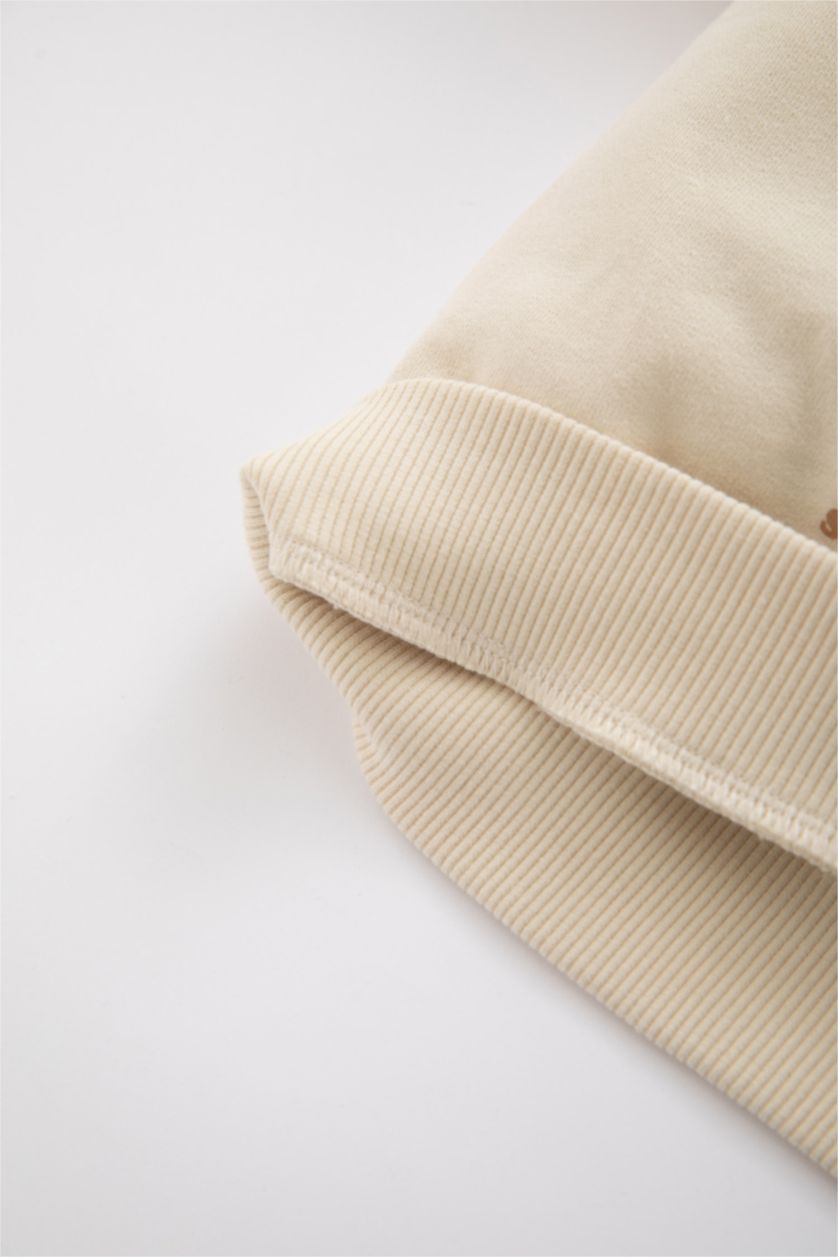 BABY BOY Sand Baby Boy Regular Fit Sweatshirt