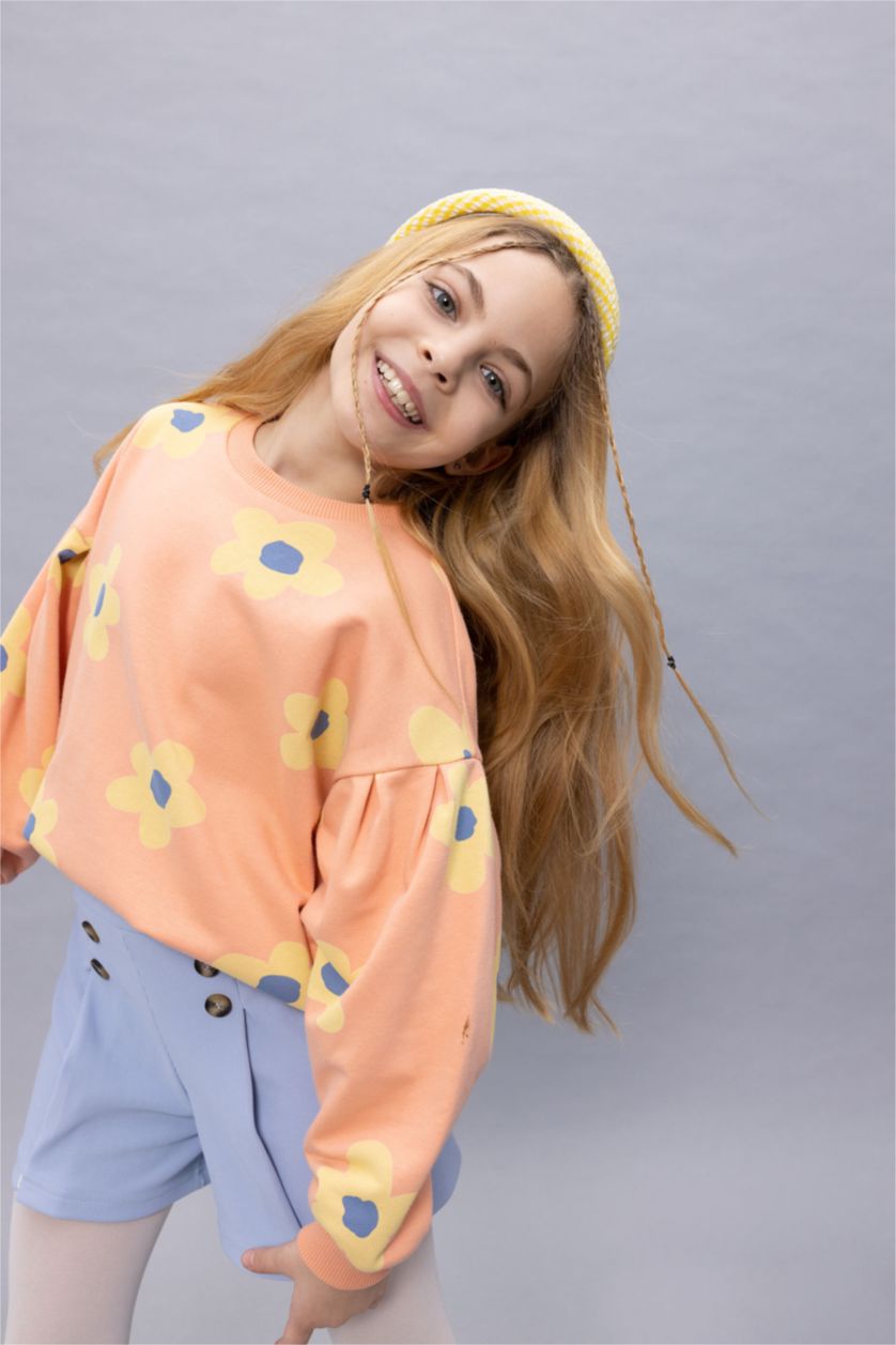 GIRLS & TEENS Salmon Girl Relax Fit Sweatshirt