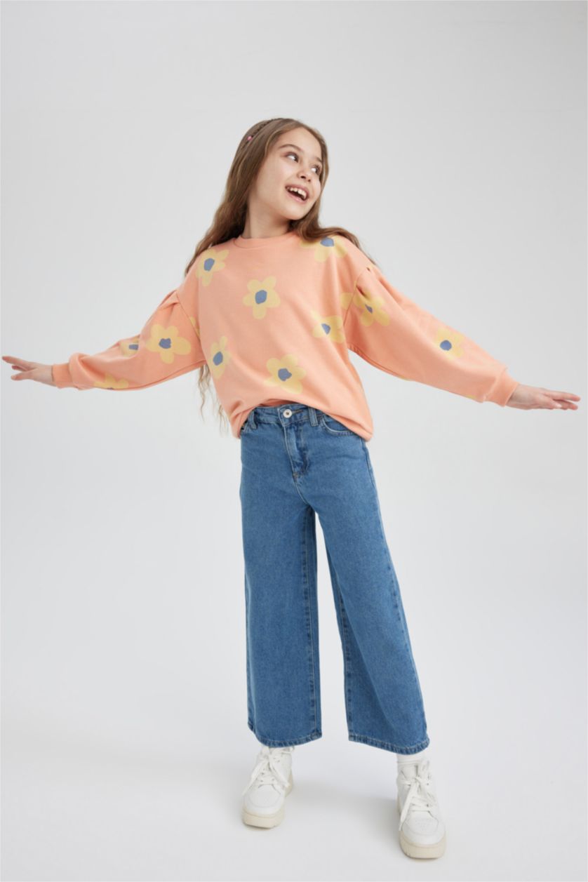 GIRLS & TEENS Salmon Girl Relax Fit Sweatshirt