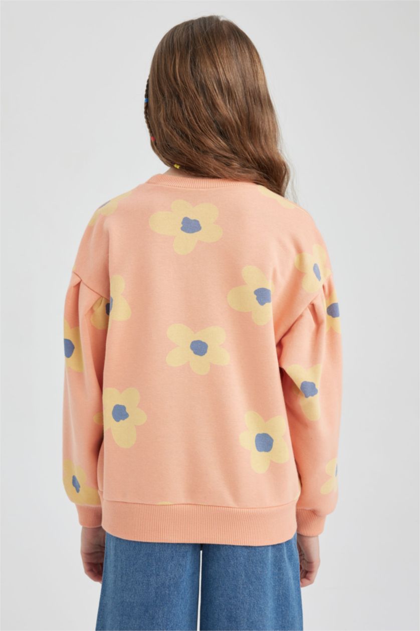 GIRLS & TEENS Salmon Girl Relax Fit Sweatshirt