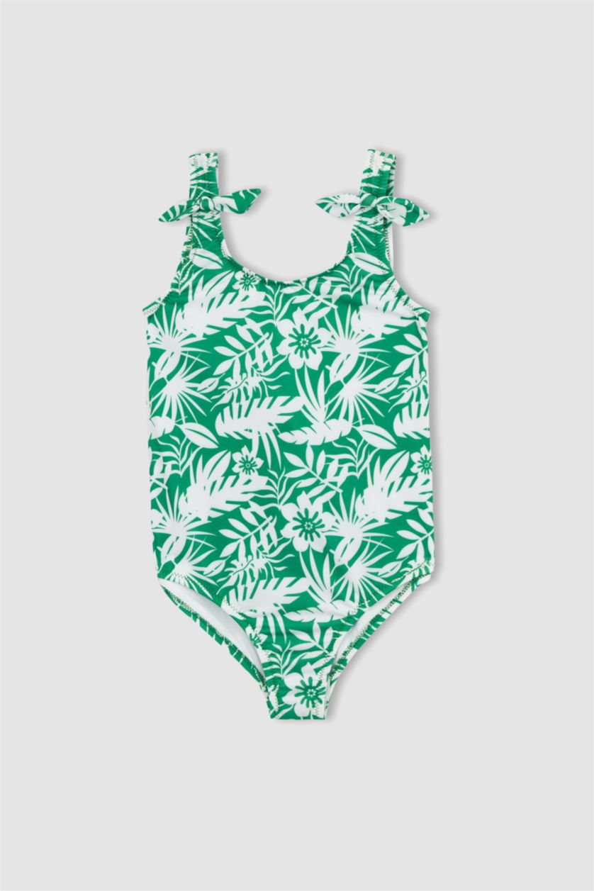 GIRLS & TEENS Green Girl Swimwear