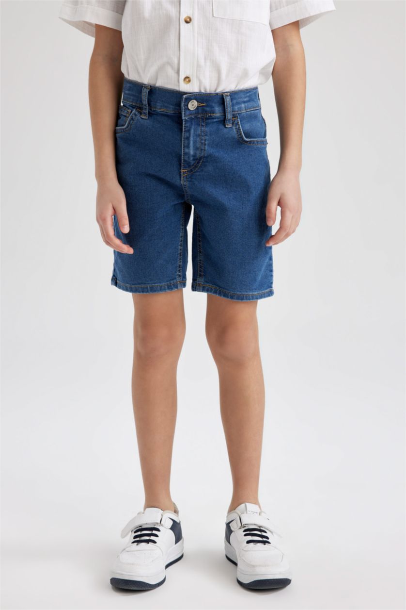 BOYS & TEENS Blue Boy Jean Shorts