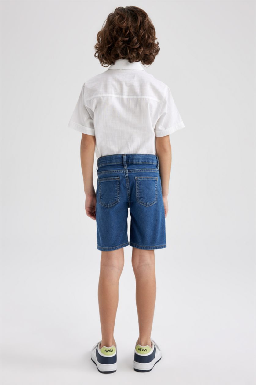 BOYS & TEENS Blue Boy Jean Shorts