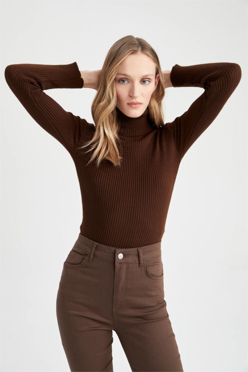 FEMME Marron Pull