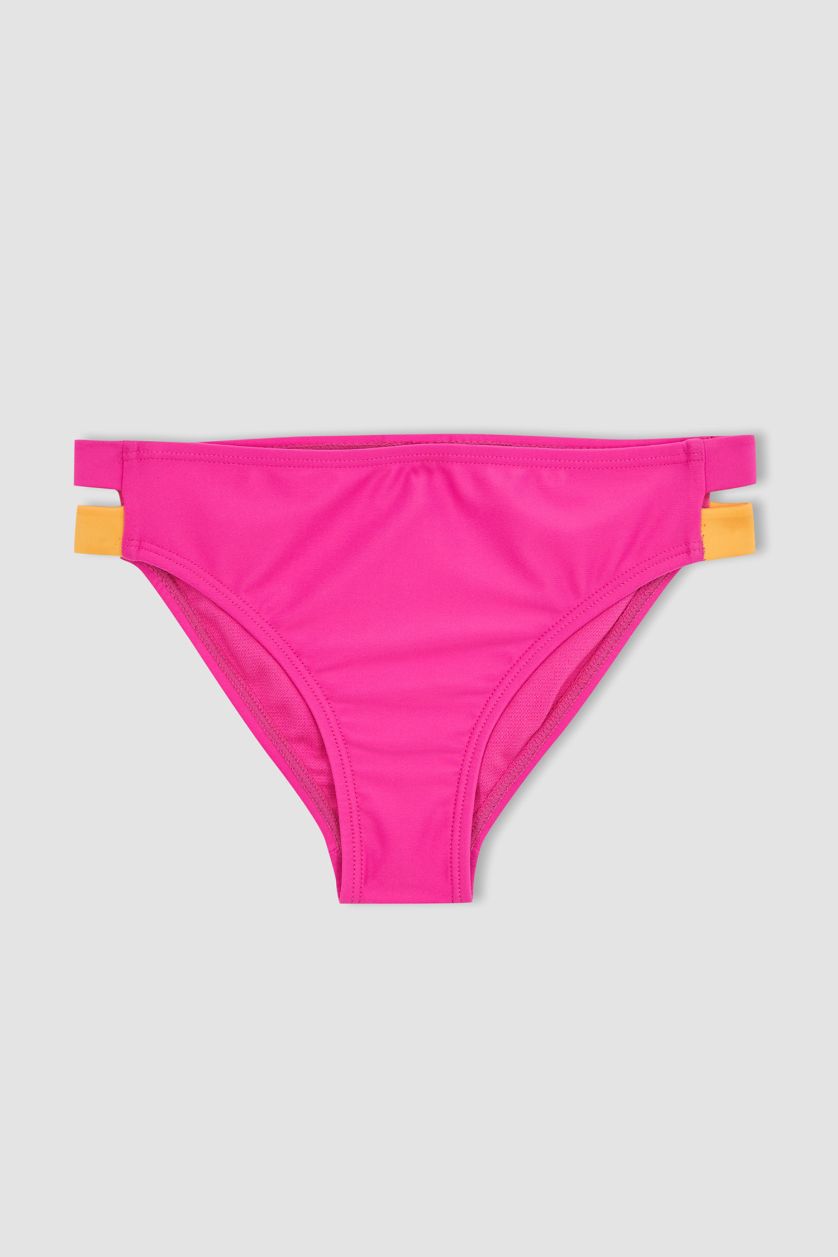 GIRLS & TEENS Neon Pink 2 piece Woven Bikini