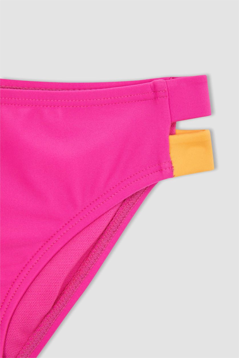 GIRLS & TEENS Neon Pink 2 piece Woven Bikini