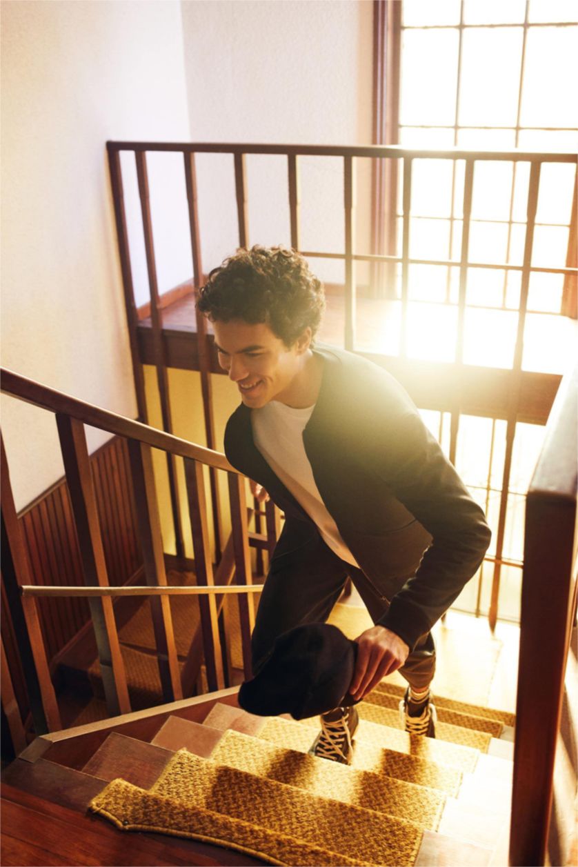 MAN Black Regular Fit College Collar Bomber Jacket