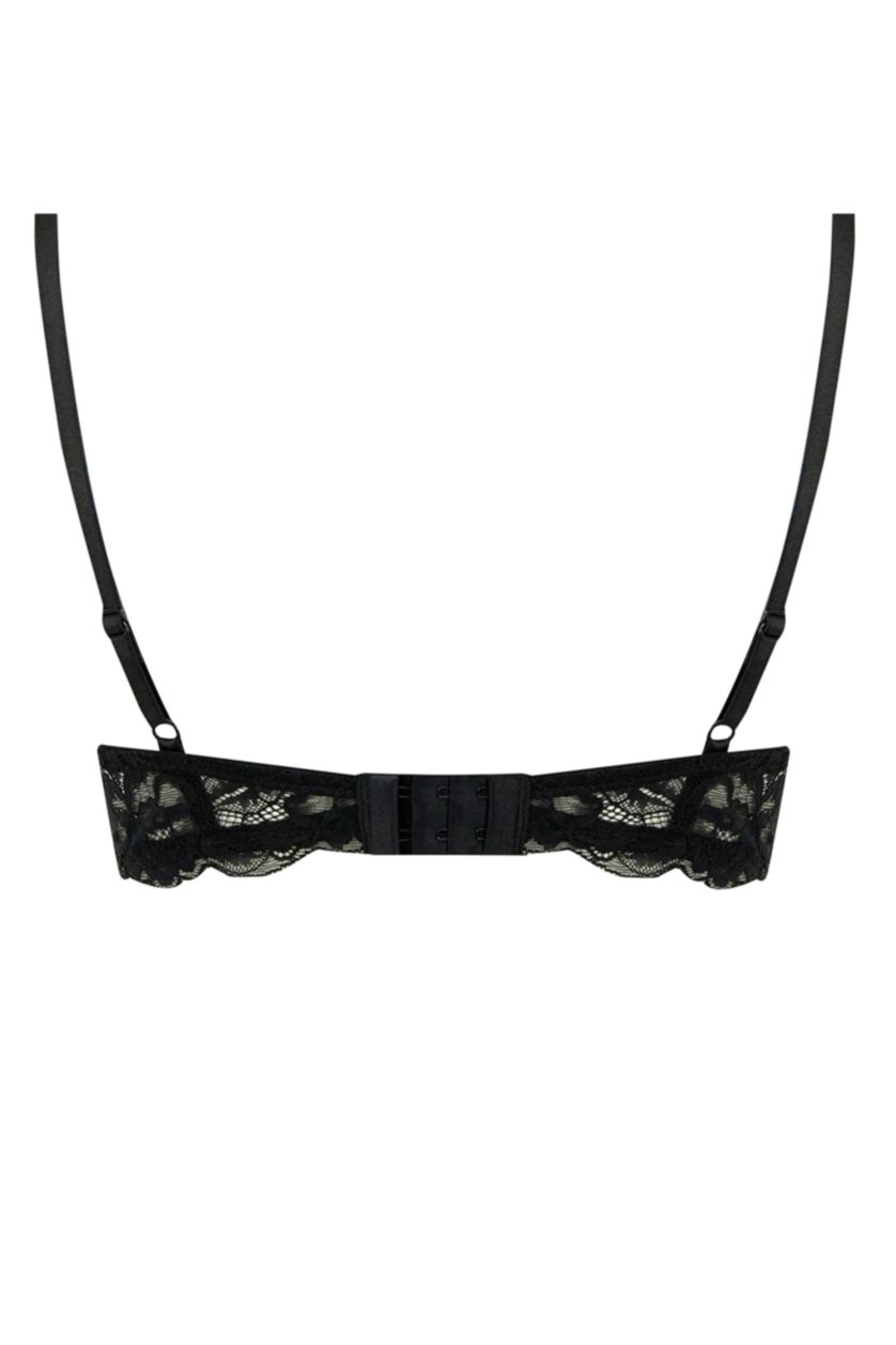 FEMME Noir Soutien-Gorge push-up en dentelle avec armatures de Fall in Love