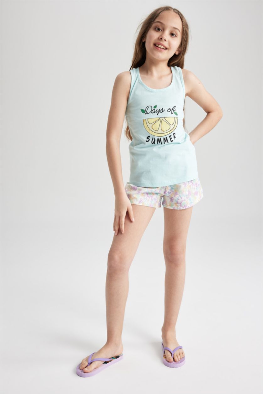 GIRLS & TEENS Lilac Girl Beach Shorts